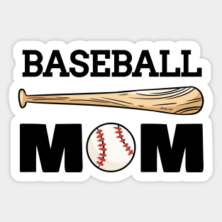 Baseball Mom Sticker